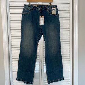 Men’s Prana Jeans 38 x 32 Axiom Straight Leg Stone Wash Stretch NEW/ NWT